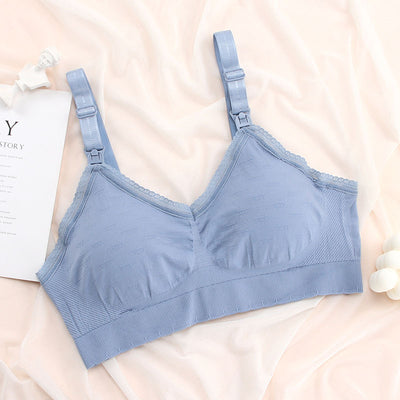 Maternity Front Button Lace Nursing Nursing Bra