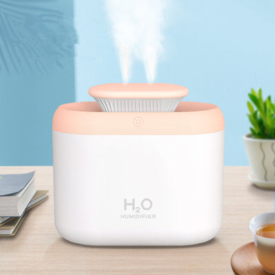 Large-capacity Dual-jet Household Humidifier Atomized Air Purifier