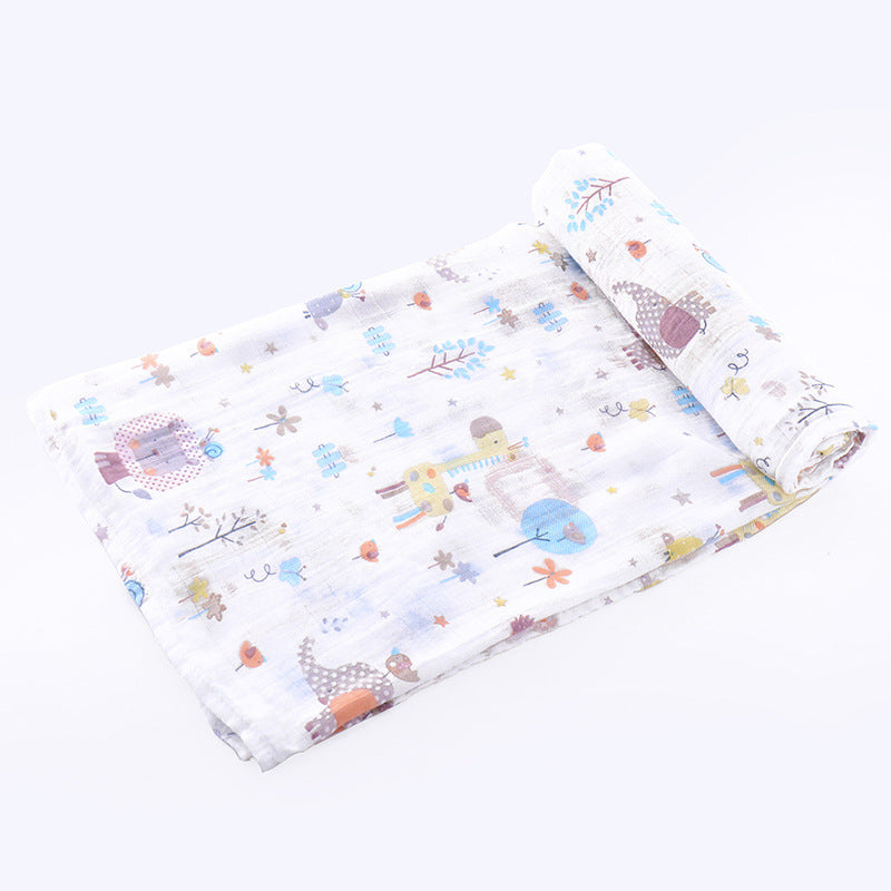 Newborn Blankets, Swaddling Towels, Bamboo Cotton Blankets