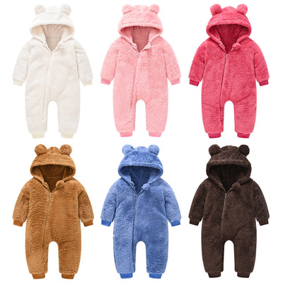 New Product Cute Wool Sweater Jumpsuit Suitable For Babies