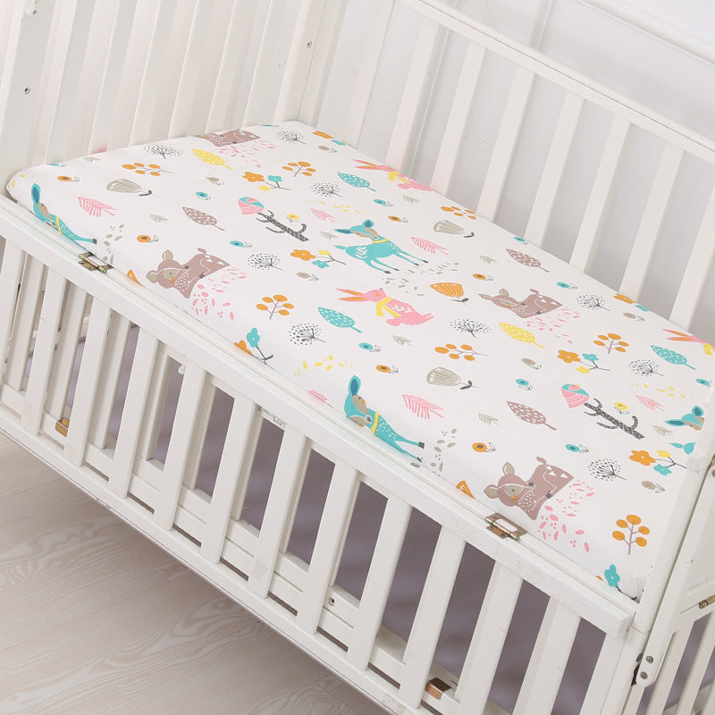 Pure Cotton Newborn Babies' Fitted Sheet