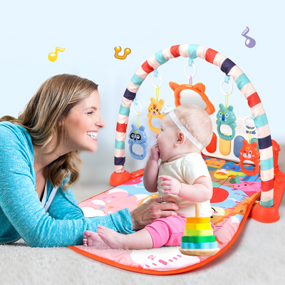 Baby Fitness Frame Pedal Piano Baby With Music Kids Pedal Toy