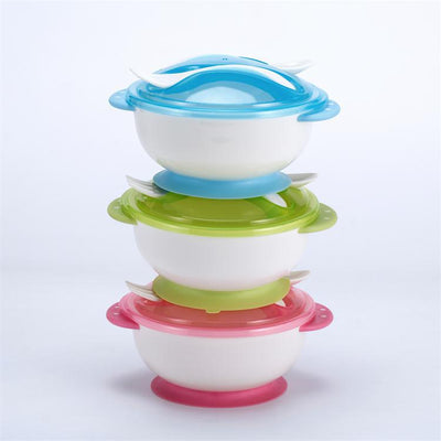 Baby Suction Bowl Complementary Food Bowl Feeding Tableware Set