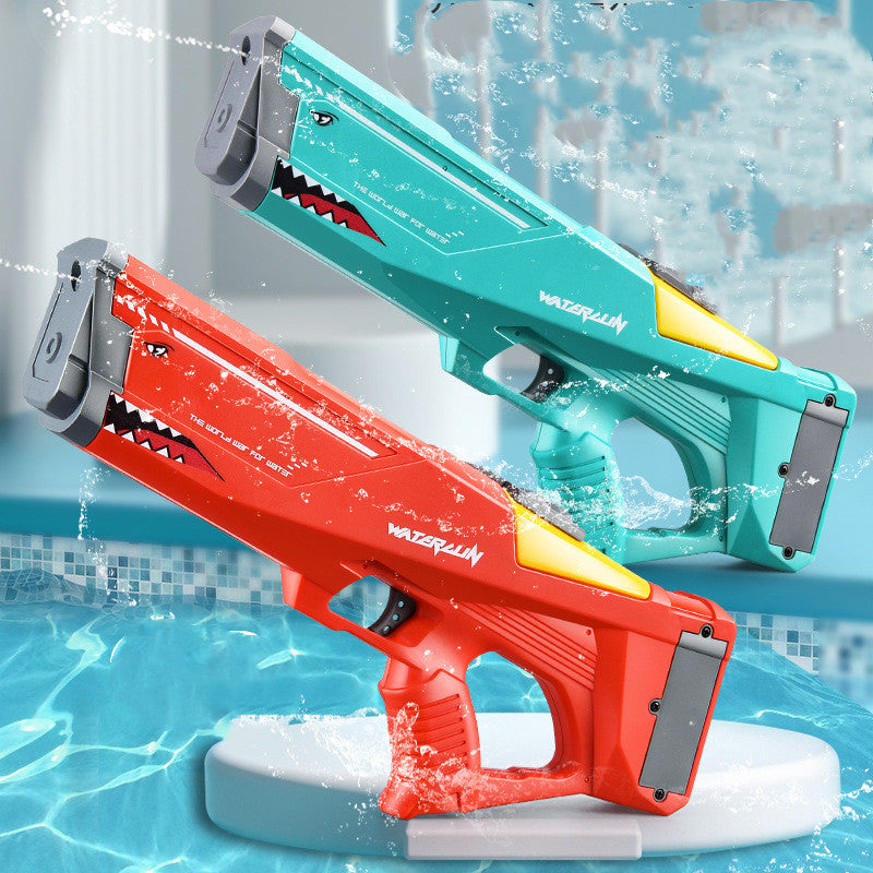 Automatic Electric Water Gun Toys Shark High Pressure Outdoor Kids Toy